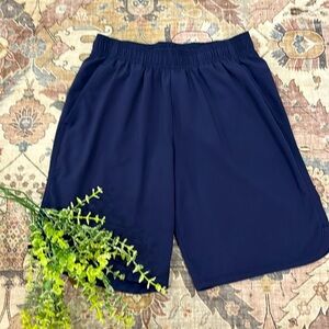 boys navy all in motion dri fit shorts 10/12